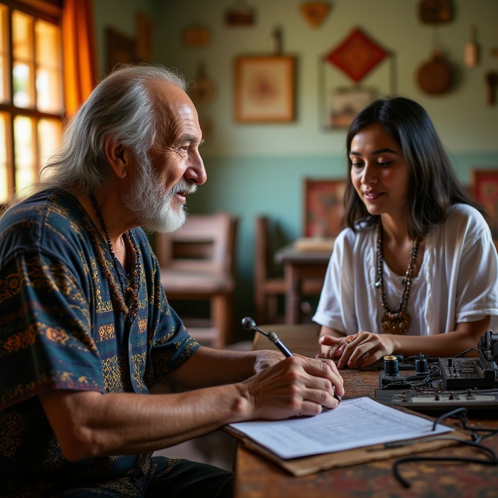 Indigenous language preservation workshop