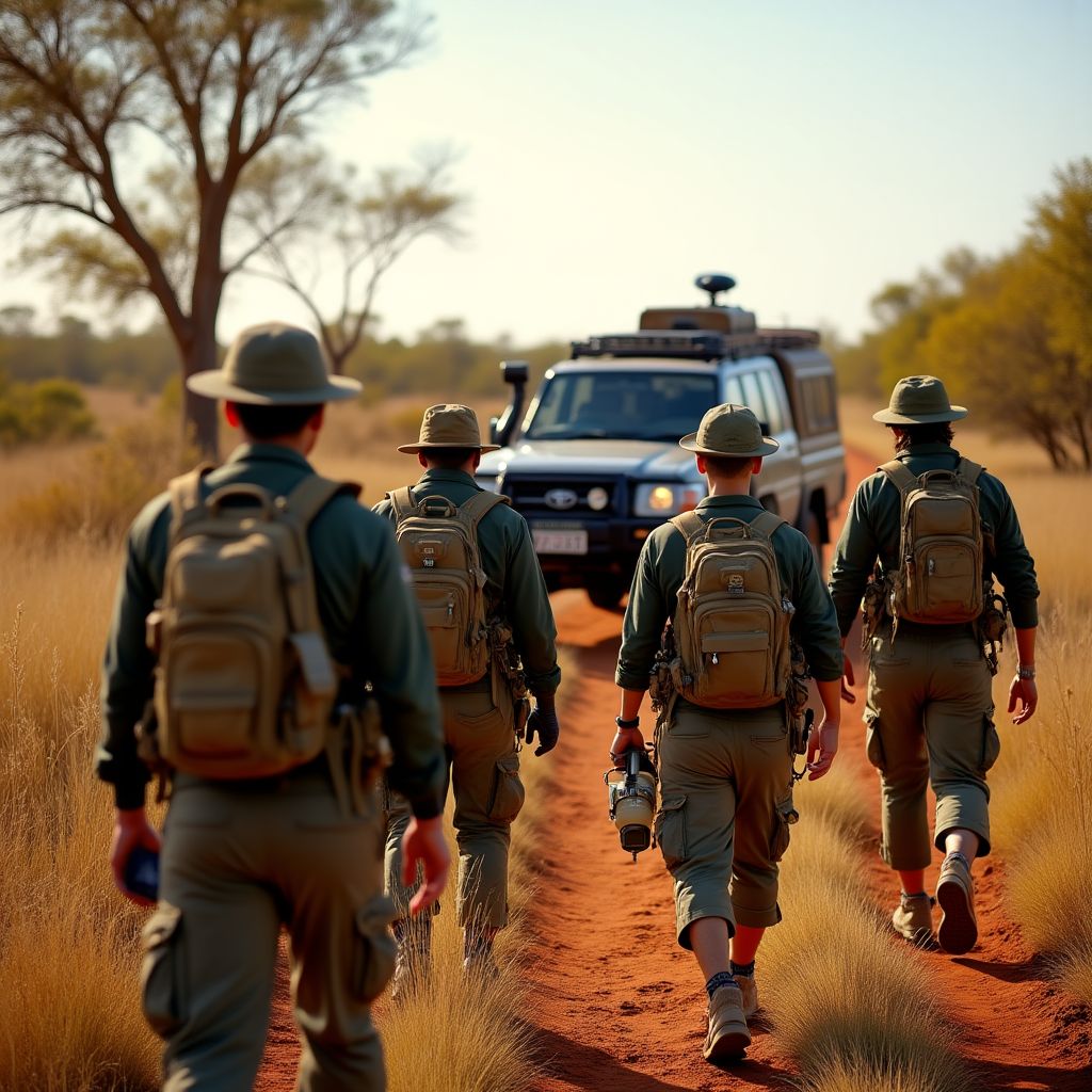 Indigenous rangers leading conservation work