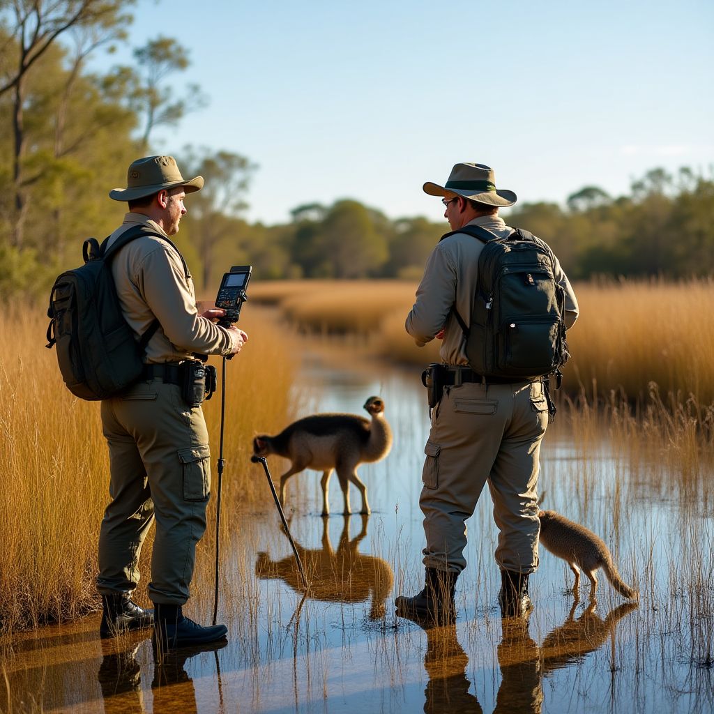 Conservation efforts in Northern Australia wetlands